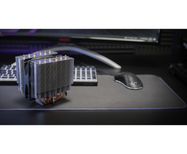 VENTILADOR UNIVERSAL MCPU2T DUAL NEGRO MARS GAMING