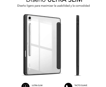 FUNDA TABLET SHOCK CASE SAMSUNG S9 11"/ S9 FE 10.9" NEGRO SUBBLIM