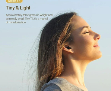 AURICULAR BLUETOOTH TINY T12 BLANCO VENTION
