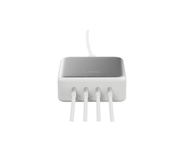 CARGADOR ESCRITORIO 4xUSB-C 240W GaN2 PLATA LINQ