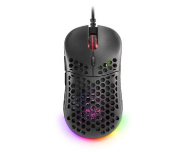 RATON OPTICO MM55 NEGRO MARS GAMING