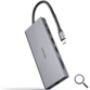 HUB USB-C 12 PUERTOS USB 3.0 18 CM NANOCABLE
