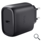 CARGADOR PARED/VIAJE USB-C 45W MAXO NEGRO TRUST