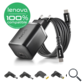 CARGADOR PARED GaN + CABLE 1.5 M USB-C + 5 CLAVIJAS LENOVO 65W NEGRO NGS
