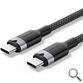 CABLE USB-C A USB-C 3.2 0.5 M NEGRO VENTION