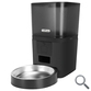 COMEDERO INTELIGENTE VISUAL CON CAMARA 1080P PARA MASCOTAS 6L NEGRO NOBLEZA