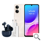 SMARTPHONE VIVO Y21 5G 6.74" (4+256GB) DORADO + AURICULAR + CARGADOR