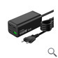 BASE DE CARGA CHARGEMASTER 4 PRO USB/100W GaN NEGRO COOLBOX