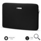 FUNDA NEOPRENO SLEEVE V2 13.3" 14" NEGRO SUBBLIM